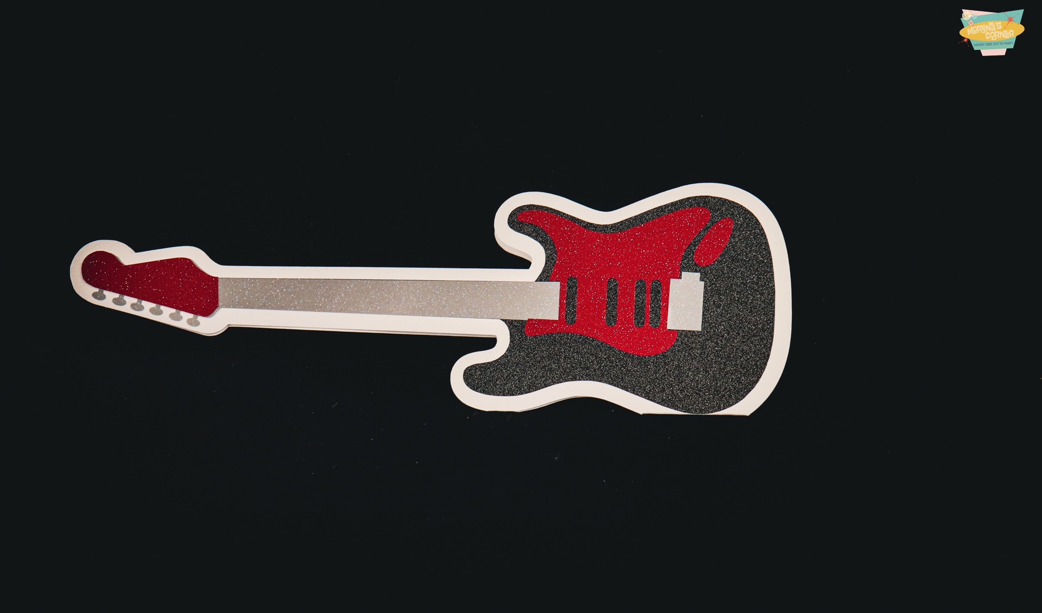 guitar invitation DIY