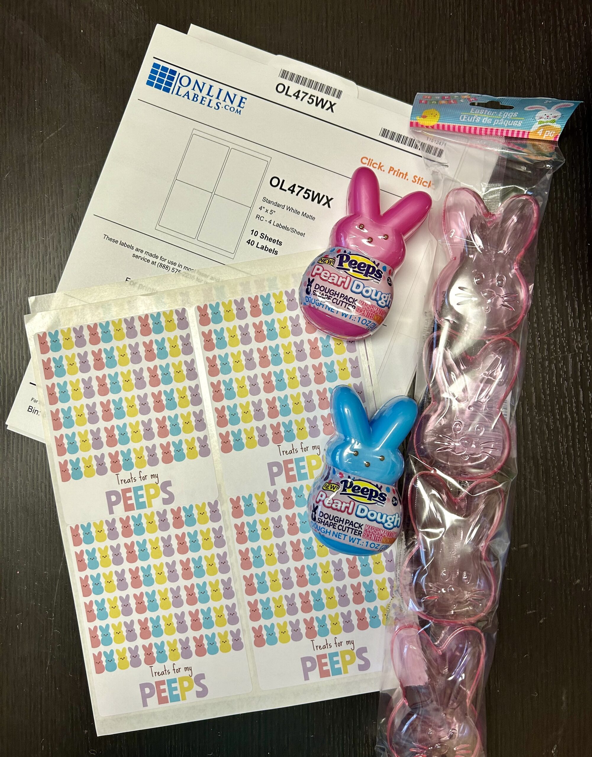 peeps treats supplies