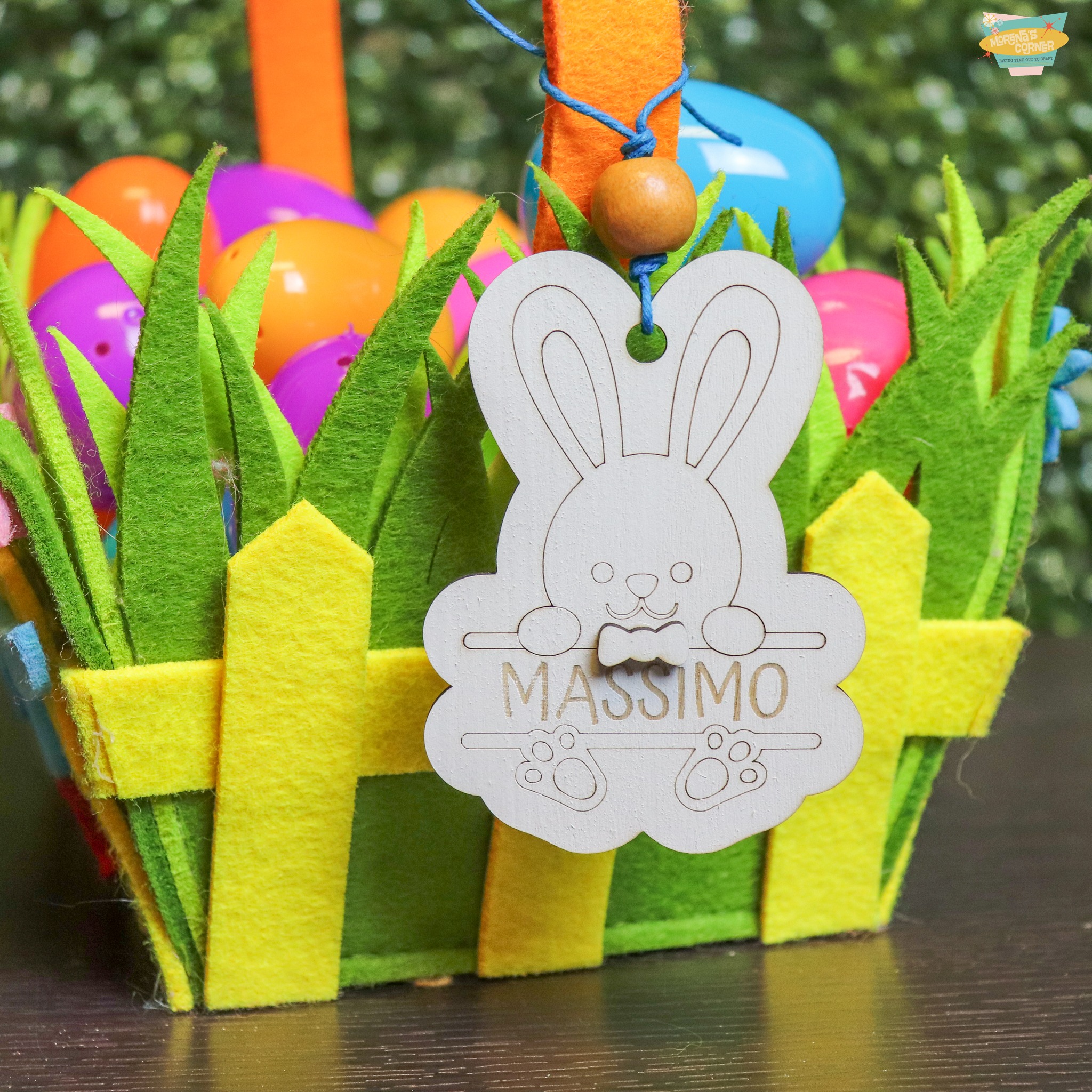 Personalized Easter Basket Tags DIY