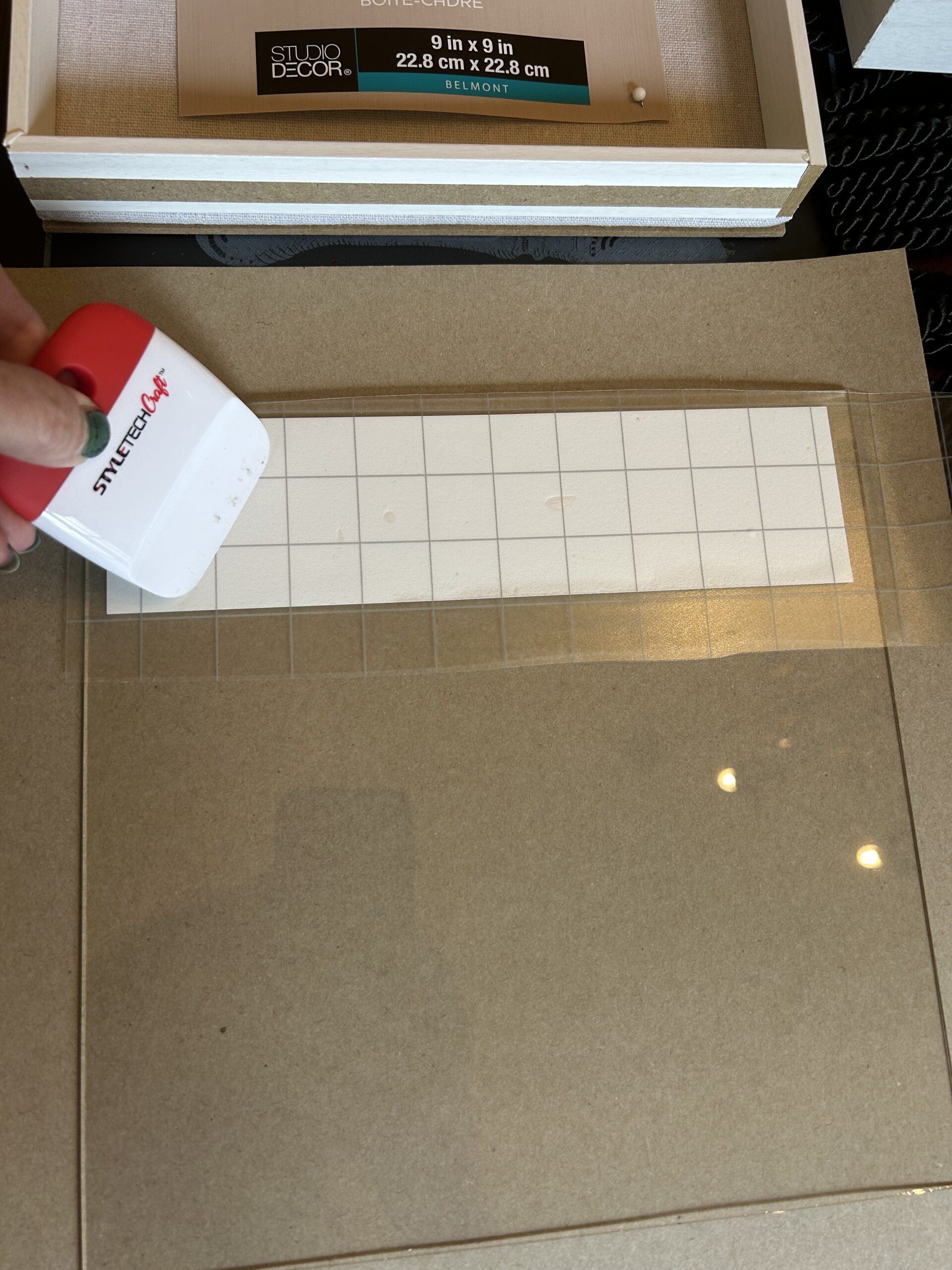transfer vinyl to glass