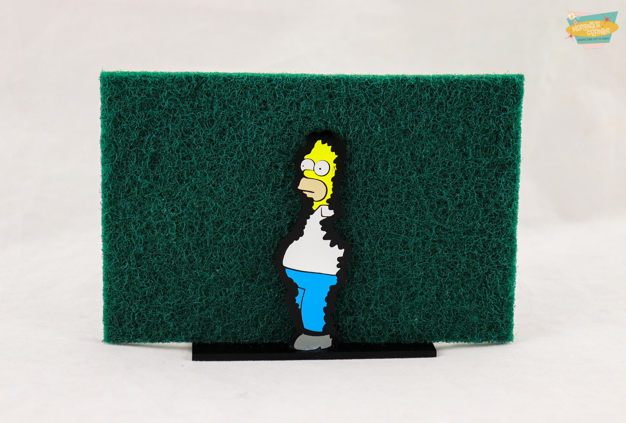 Homer Simpson Sponge Holder DIY