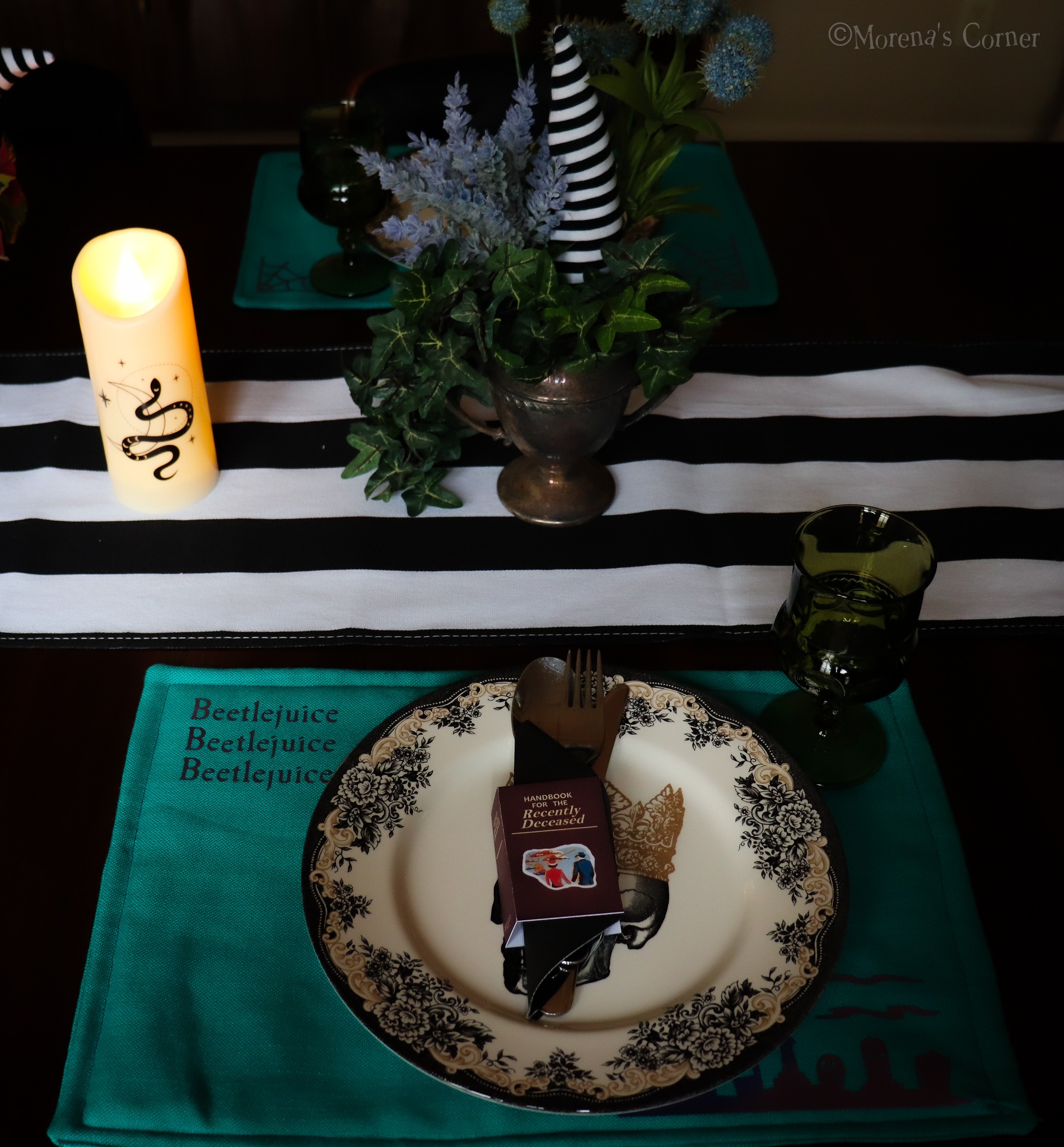 It's Showtime! How to Design a Beetlejuice Tablescape