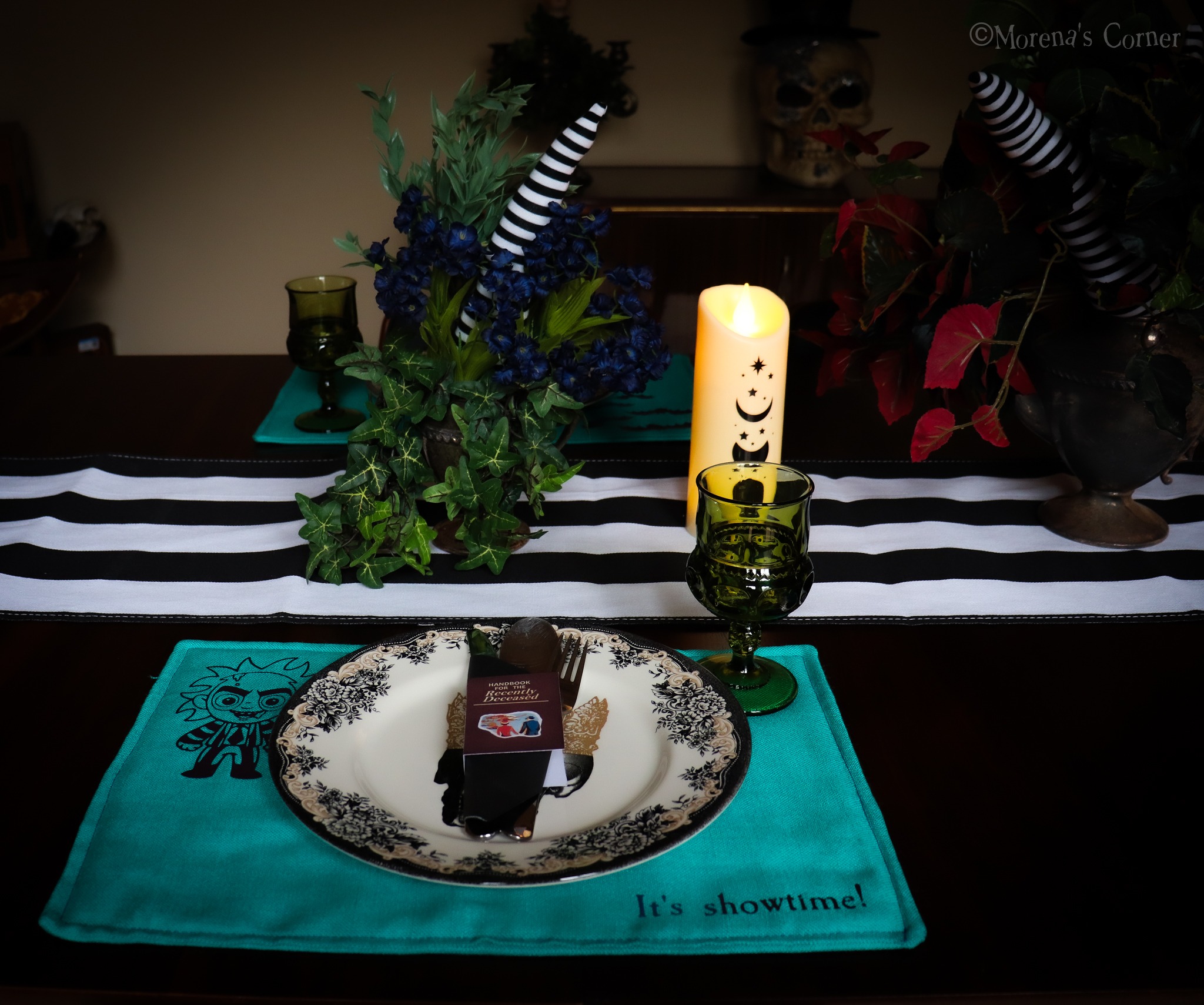 It's Showtime! How to Design a Beetlejuice Tablescape