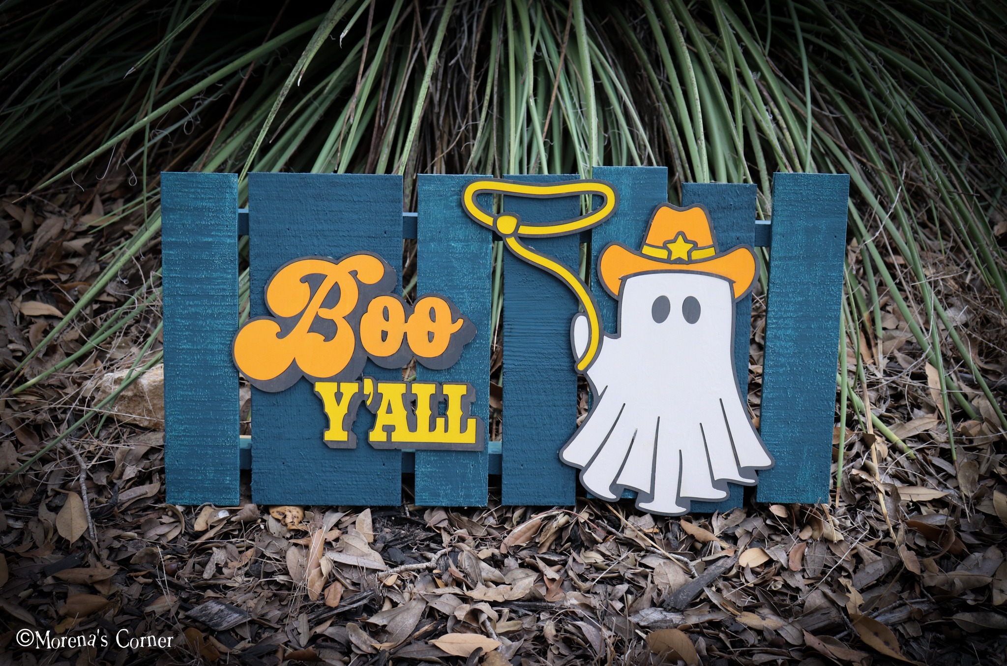 Cowboy Ghost Sign: Adorable DIY Decor