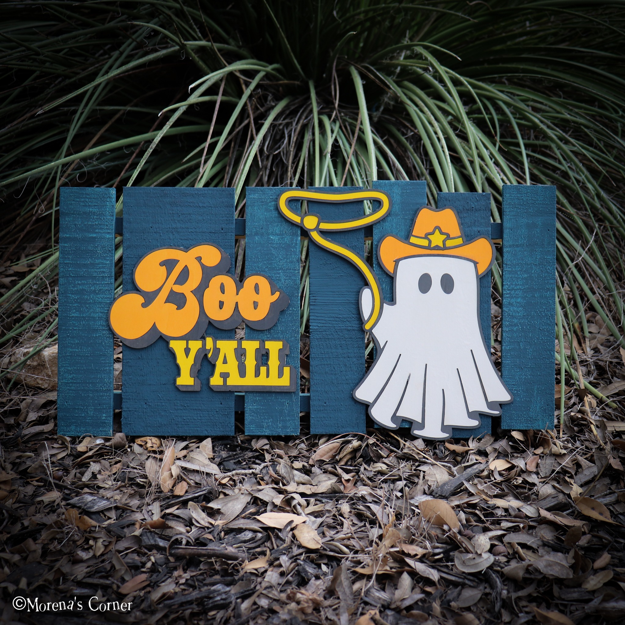 Cowboy Ghost Sign: Adorable DIY Decor