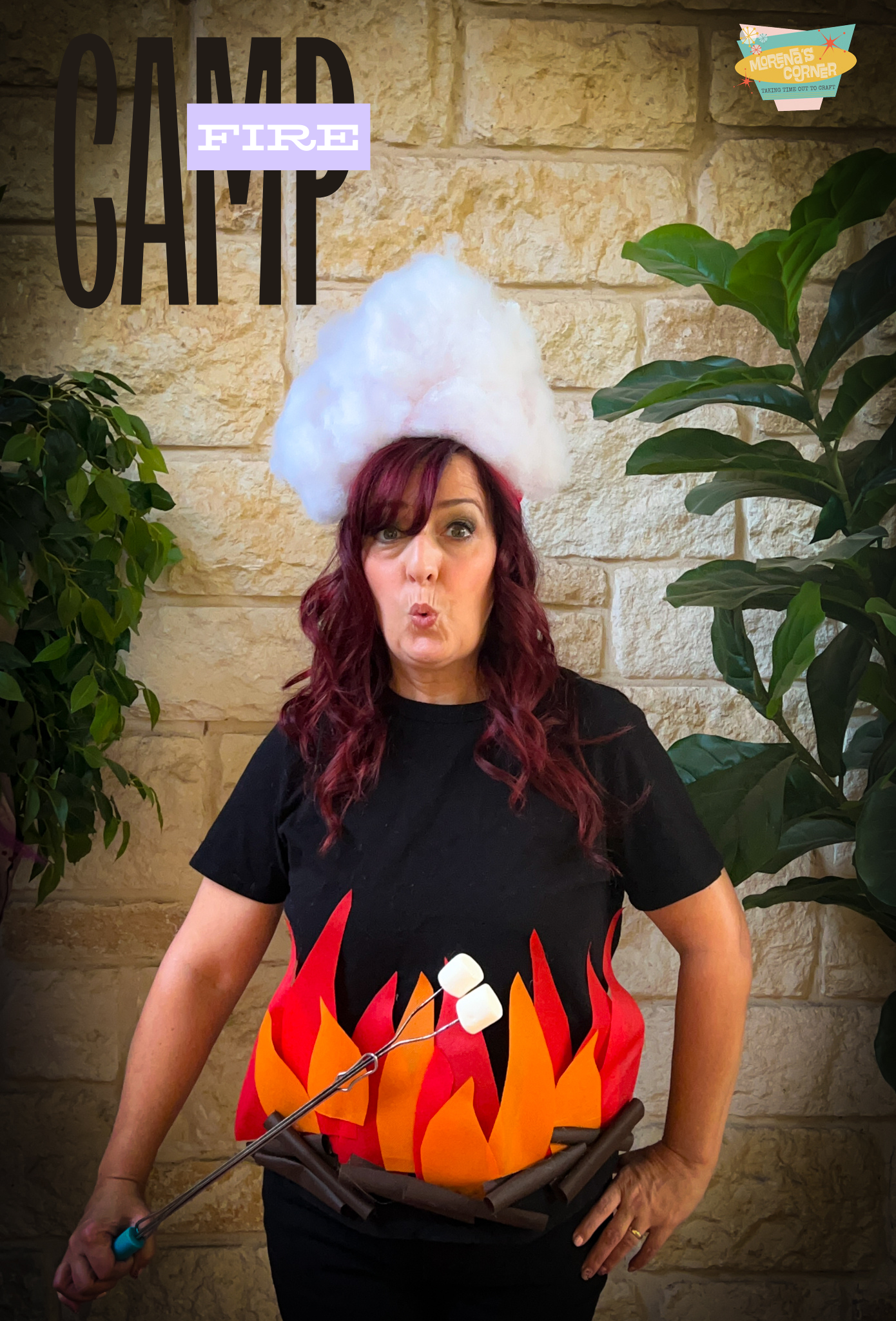 campfire costume tutorial Quick DIY Costumes to Make in Minutes