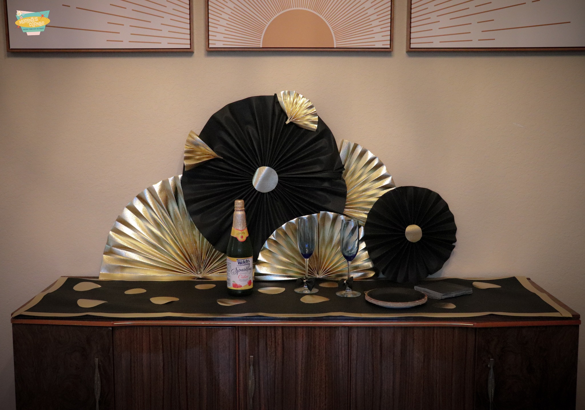 Make your own New Year’s Eve decor