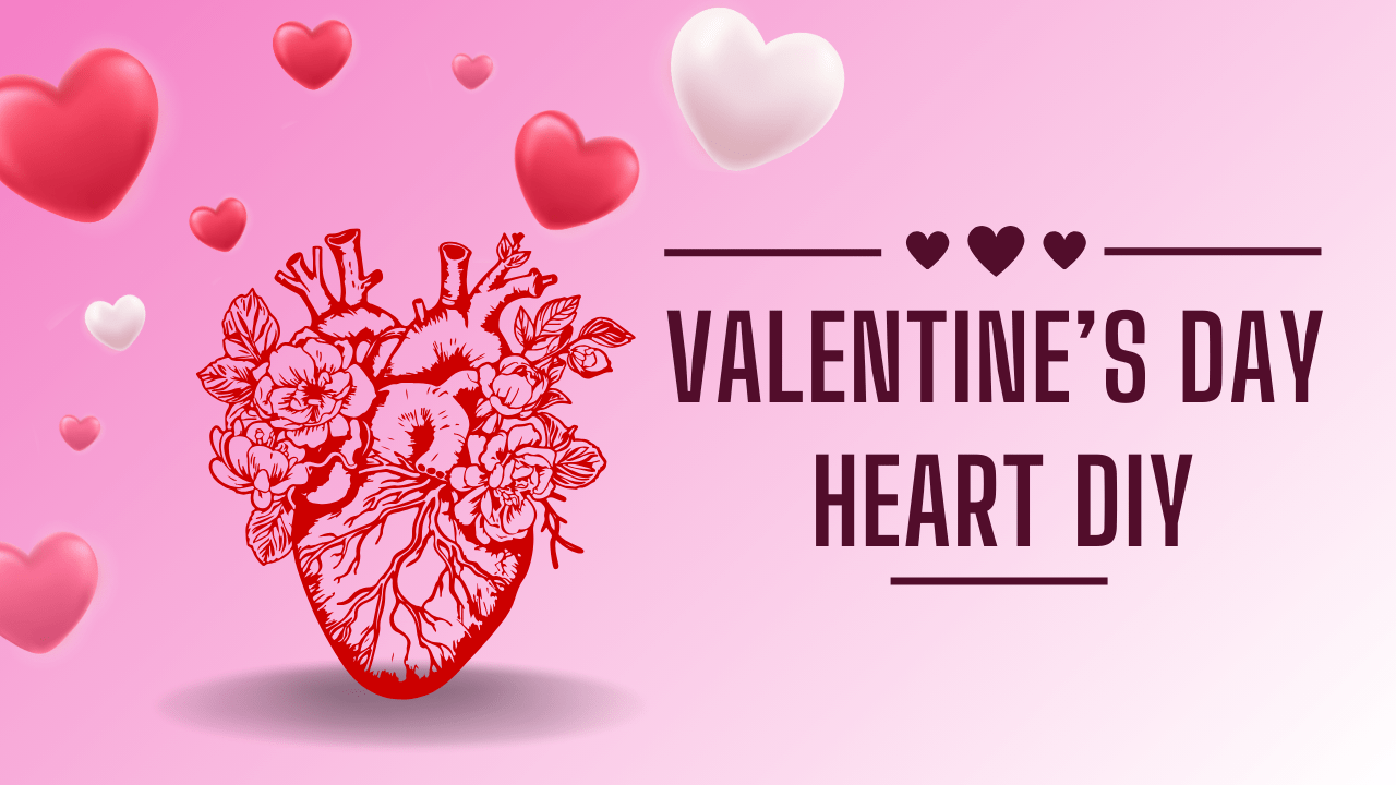 Gothic Valentine Heart Wall Decor DIY