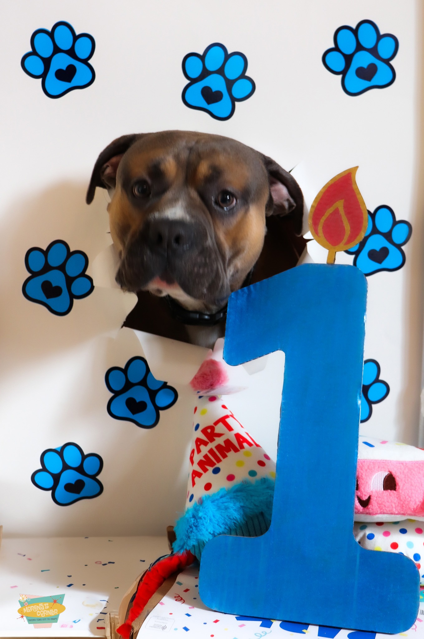 Create an Adorable Puppy Birthday Backdrop
