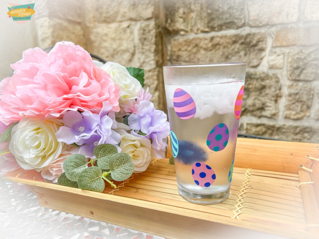 Color Changing Easter Glass DIY