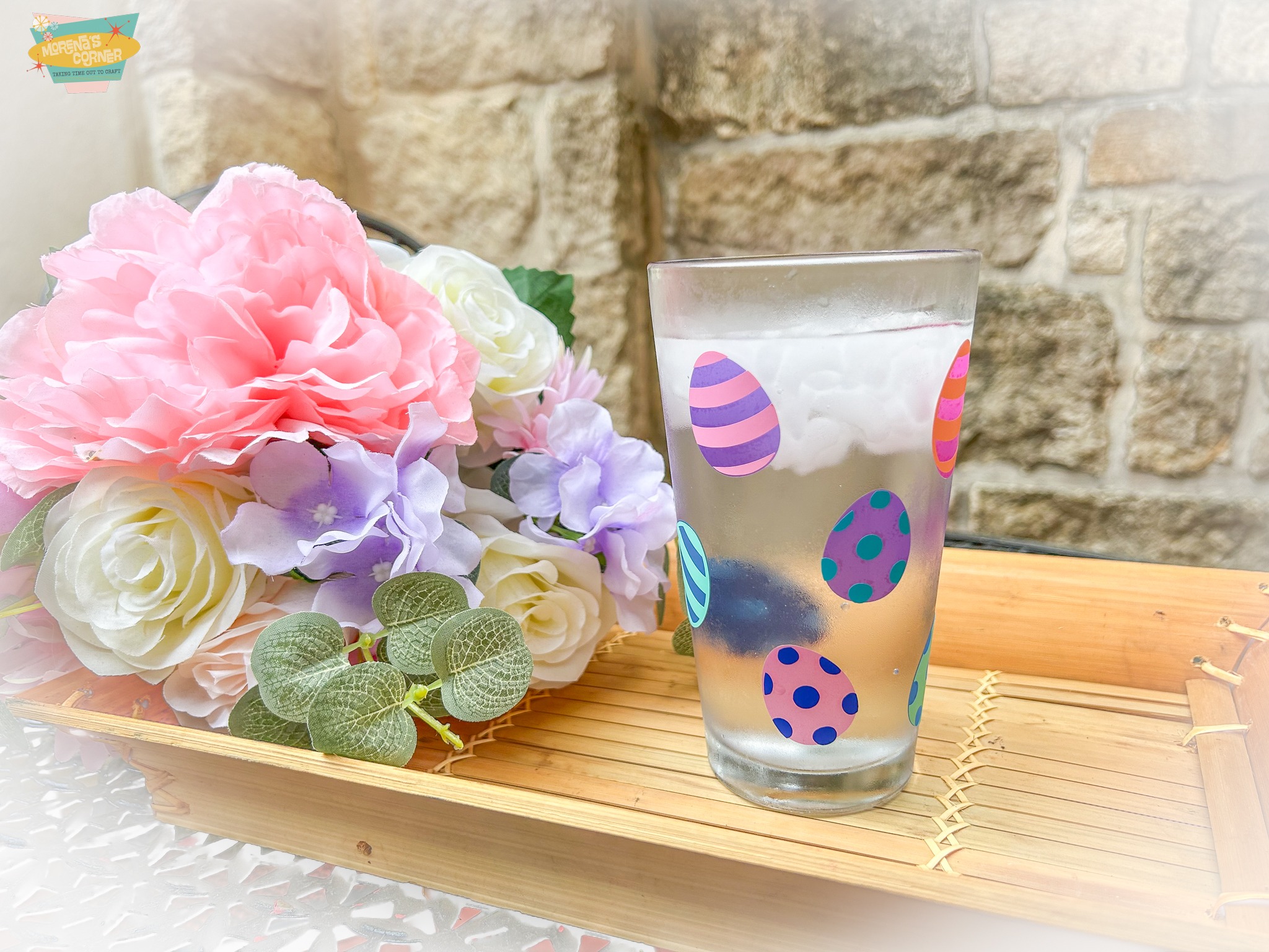 Color Changing Easter Glass DIY