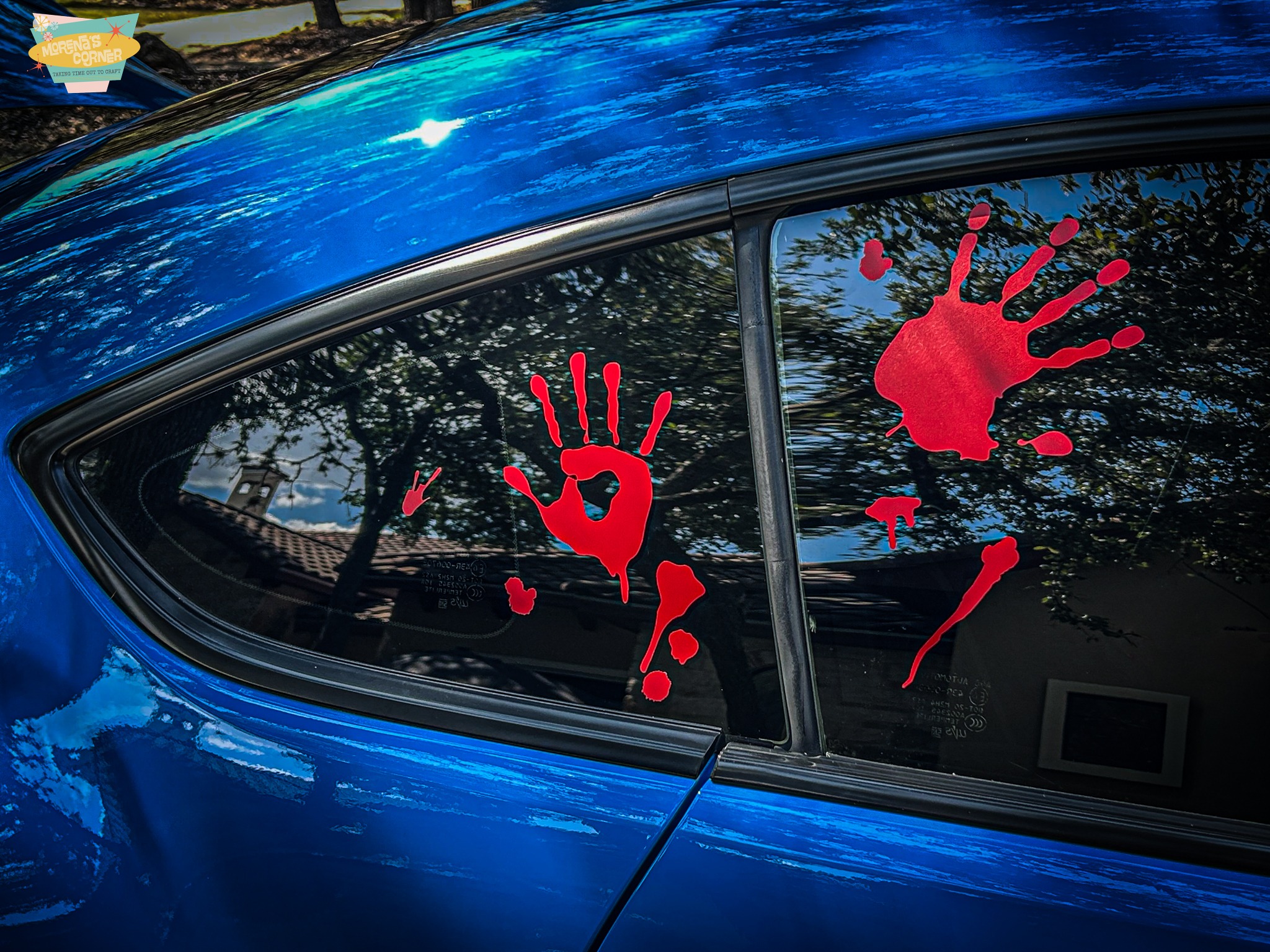 Creepy Car Decor DIY for Halloween