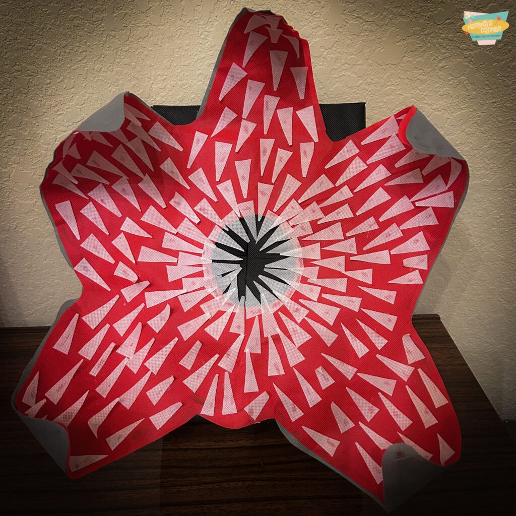 demogorgon stranger things valentine box DIY