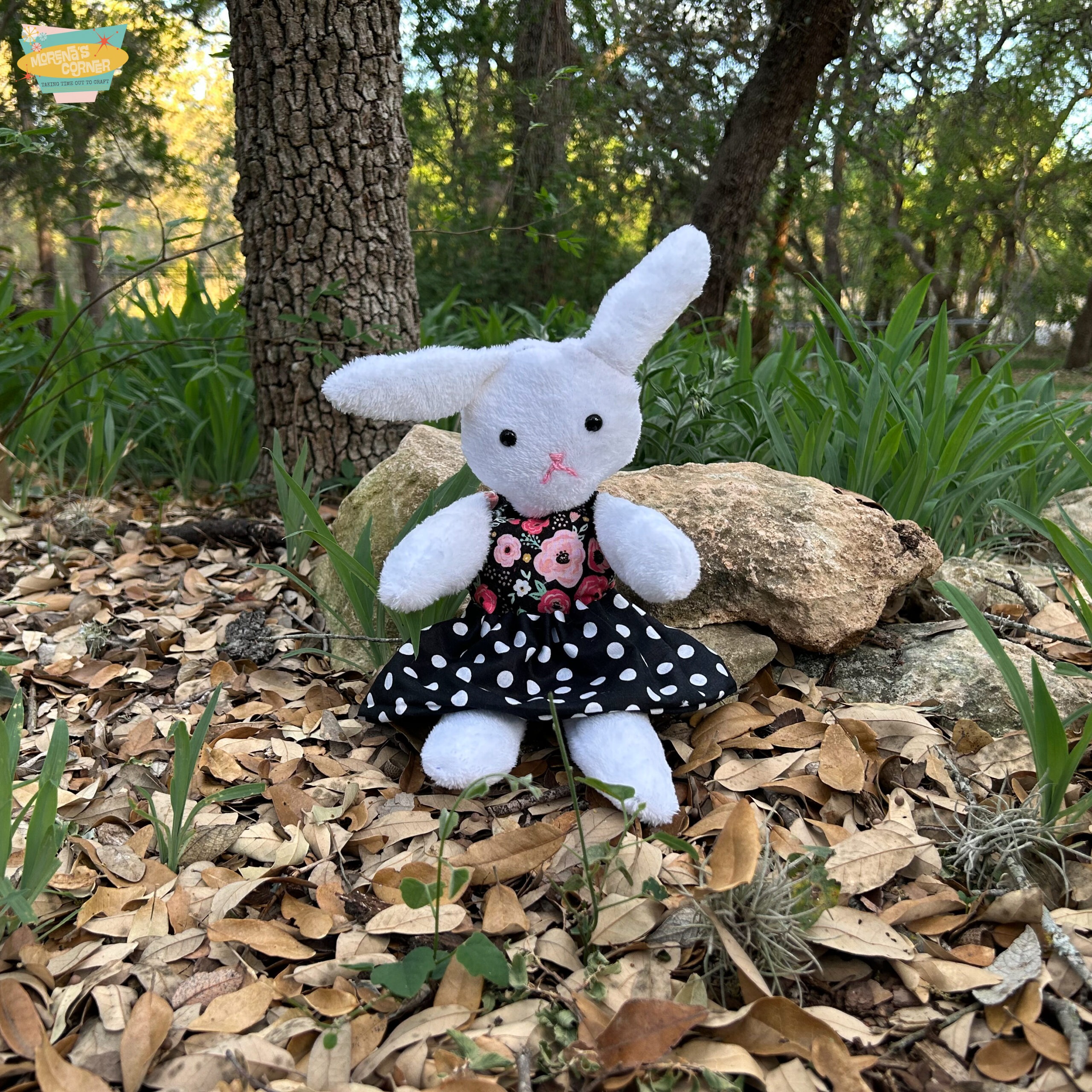 Rag Doll Bunny Tutorial + Free Pattern