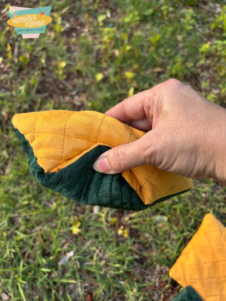 How to DIY cornhole bags