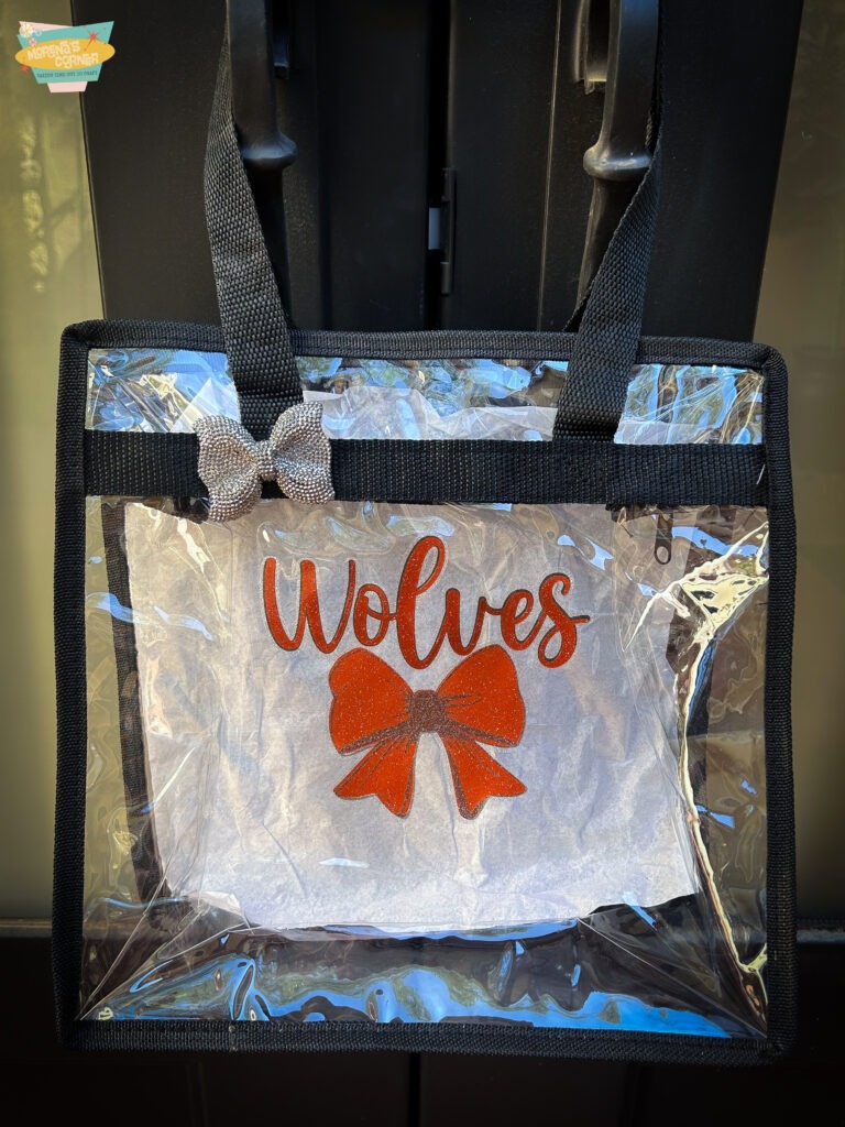 Game Day Ready: Decorating Clear Bags