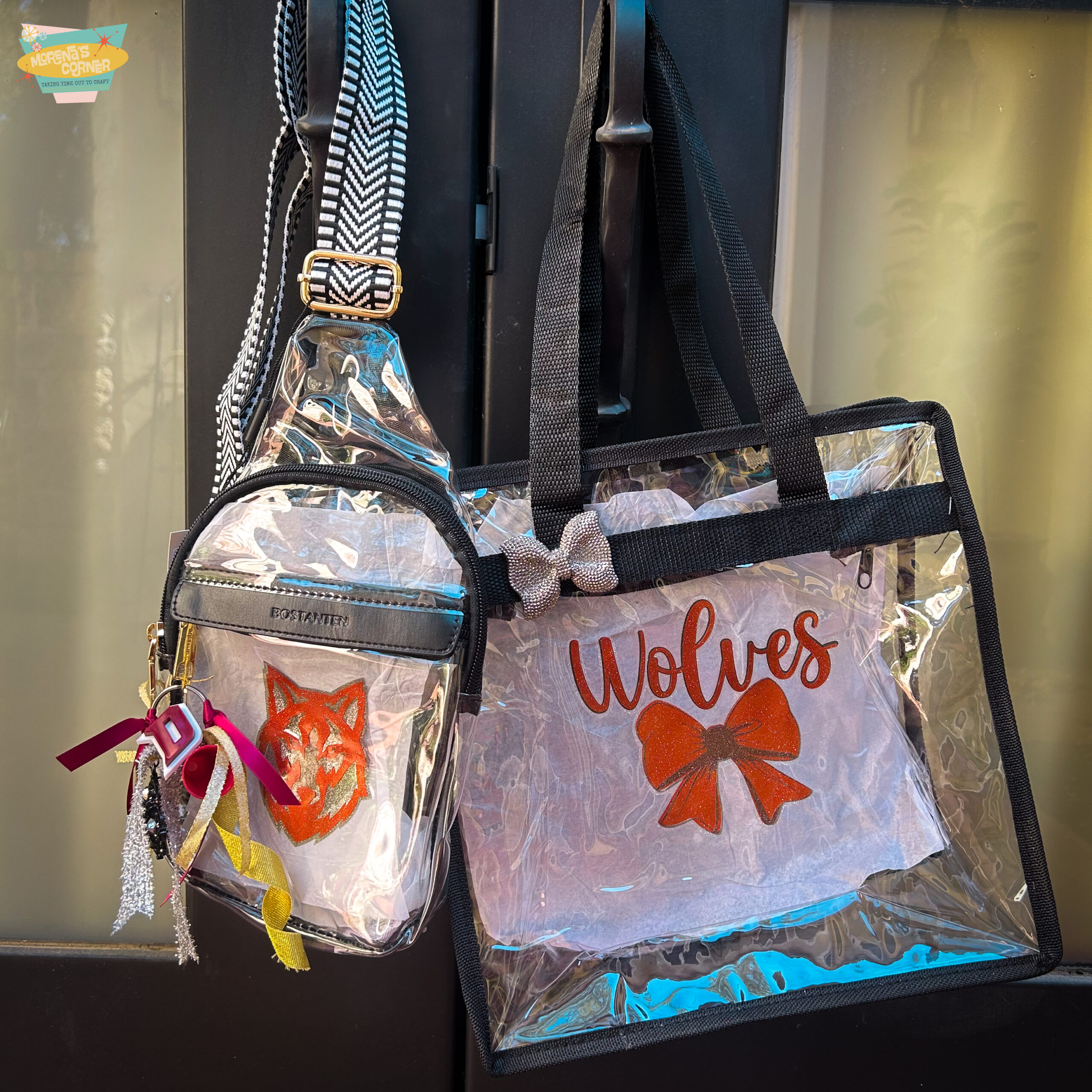 Game Day Ready: Decorate Clear Bags
